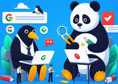 Informationen über die Auswirkungen der großen Google-Updates