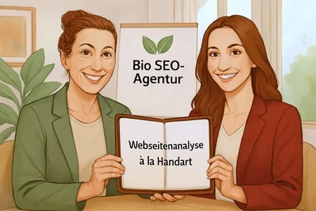 Professionelle Webseitenanalysen in Handarbeit von der Bio SEO-Agentur Handart